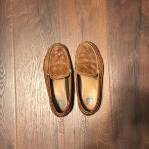 J&M sheepskin loafers